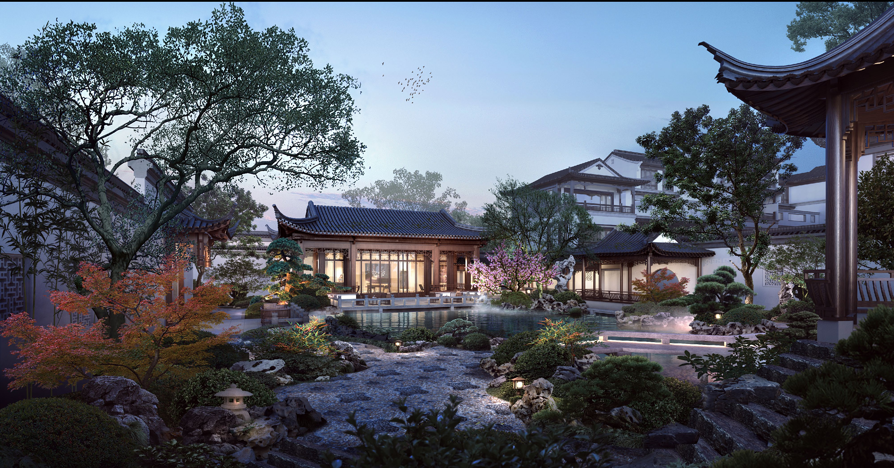 赤峰中式庭院